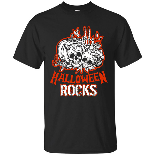 Halloween Rocks T-shirt Black