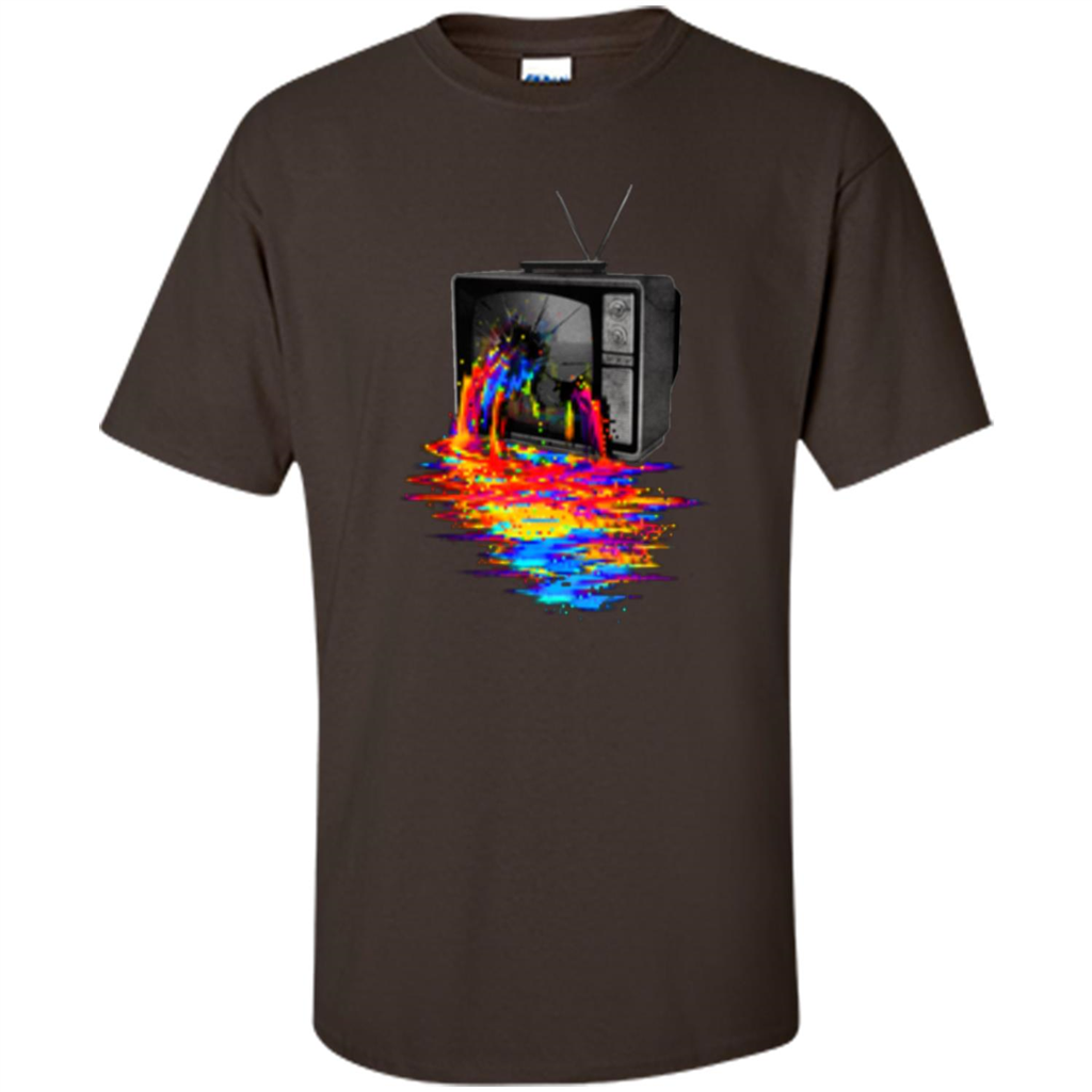 Pixel Overload T-shirt Dark Chocolate