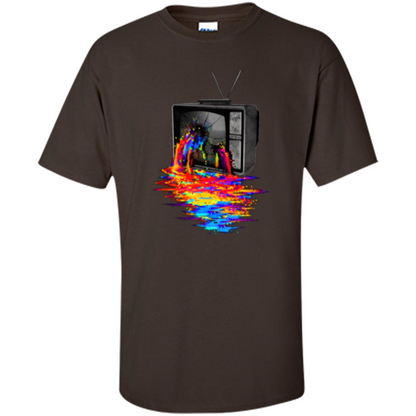 Pixel Overload T-shirt Dark Chocolate