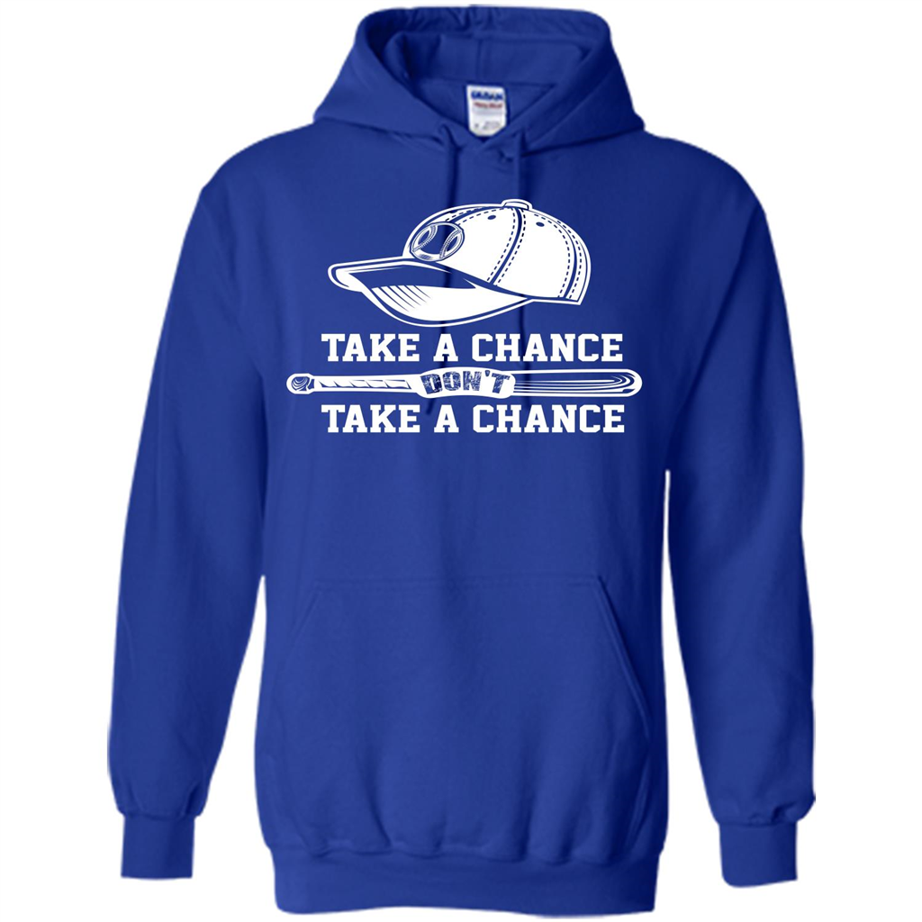 Football T-shirt Take A Chance Don't Take A Chance Royal