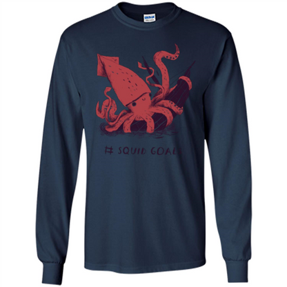 Squid Goals T-shirt Squad Goals T-shirt Navy