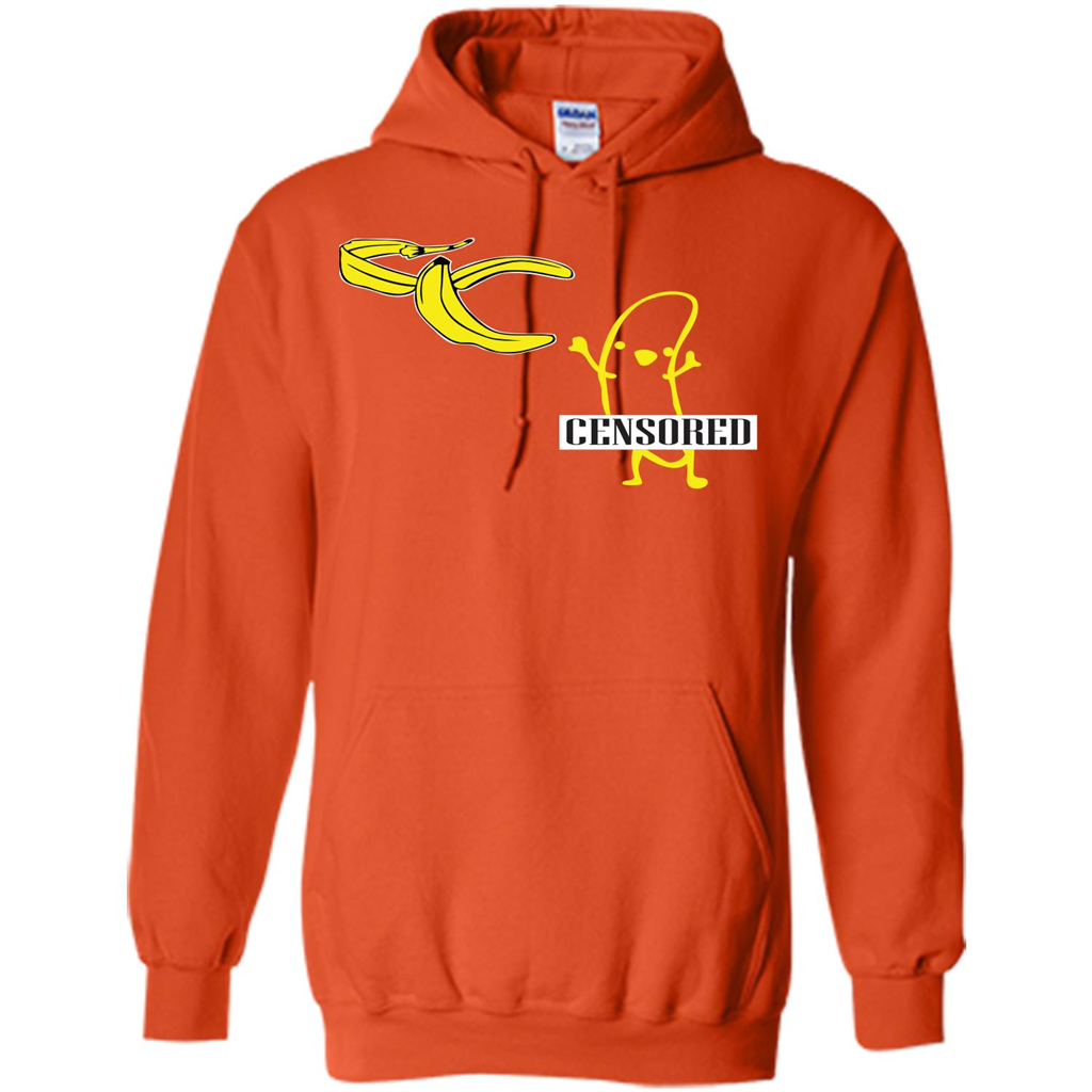 Banana T-shirt Censored T-shirt Orange