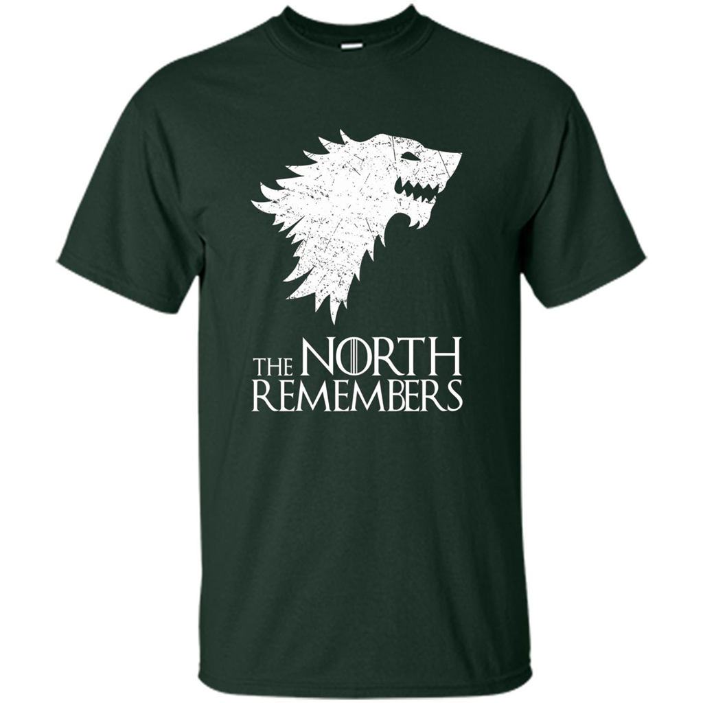 The North Remembers T-Shirt GoT T-shrit Forest Green