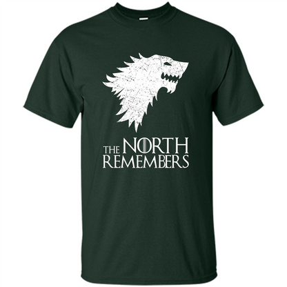 The North Remembers T-Shirt GoT T-shrit Forest Green