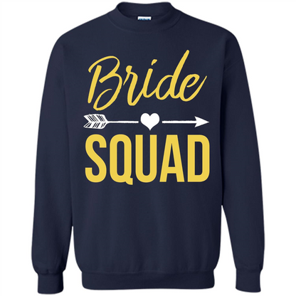 Bachelorette Party T-Shirts Bridesmaids Bride Squad T-Shirt Navy