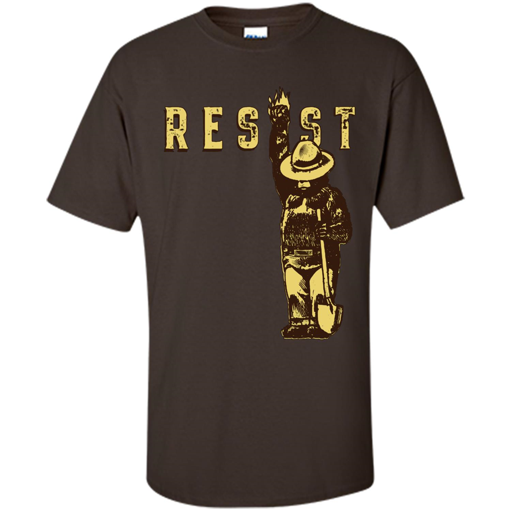 Resist T-Shirt Dark Chocolate