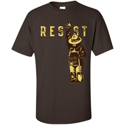 Resist T-Shirt Dark Chocolate