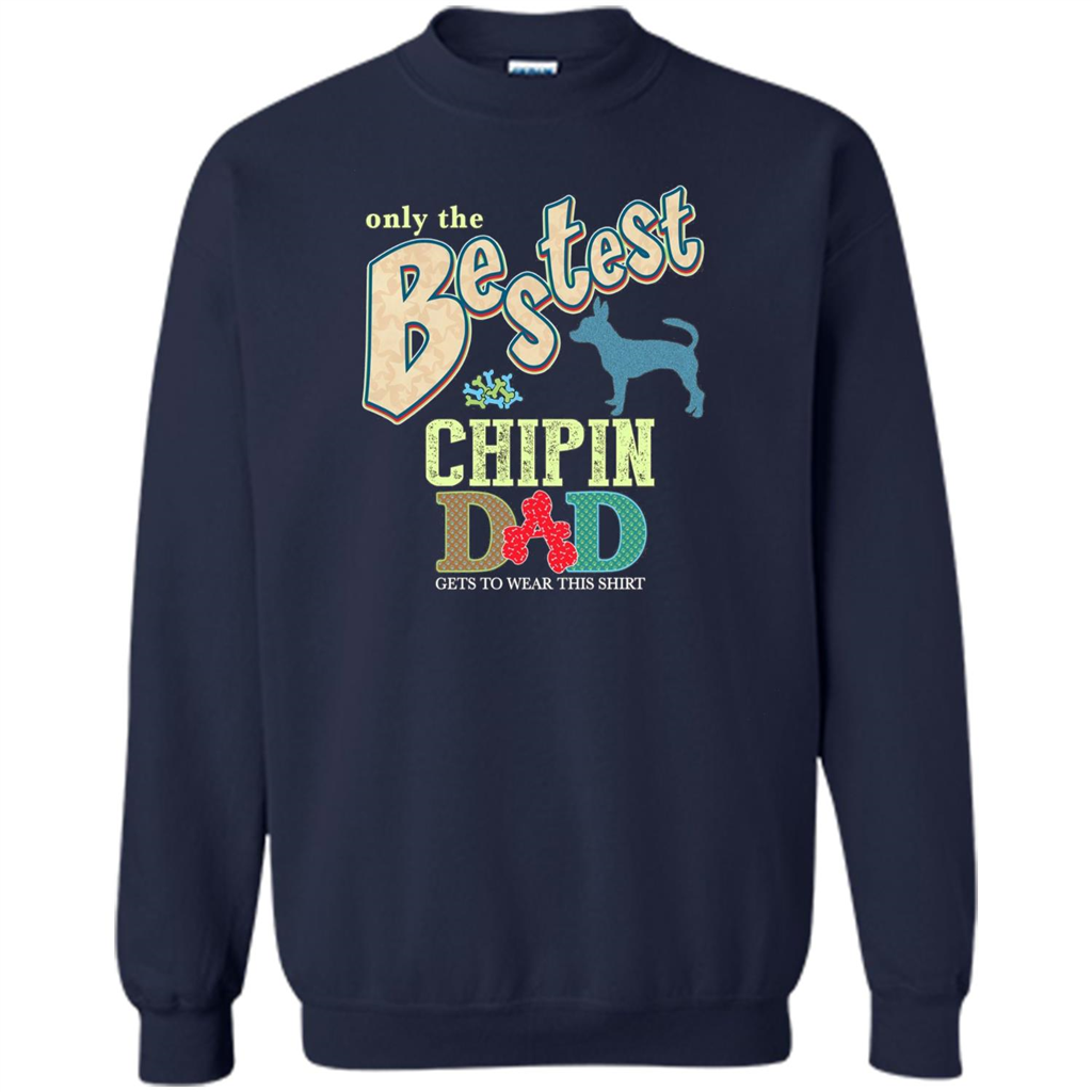 Bestest Chipin Dad Best Chipin T-shirt Navy