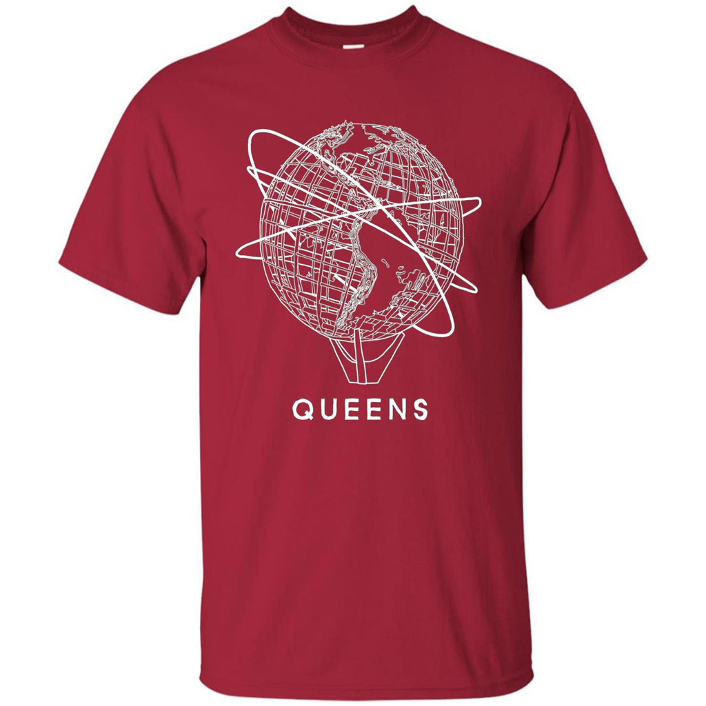 Queens New York Unisphere T-shirt Cardinal