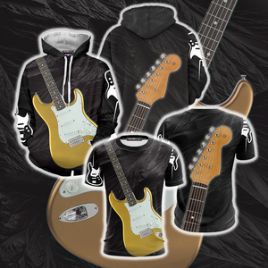 Fender Guitar Unisex 3D T-shirt