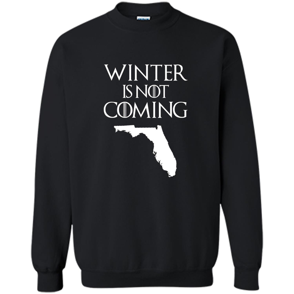 Florida Funny T shirt Winter Is Not Coming Black
