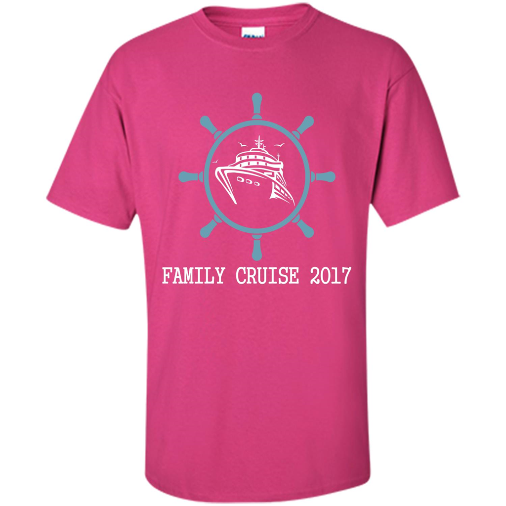 Family T-shirt Family Cruise 2017 Heliconia