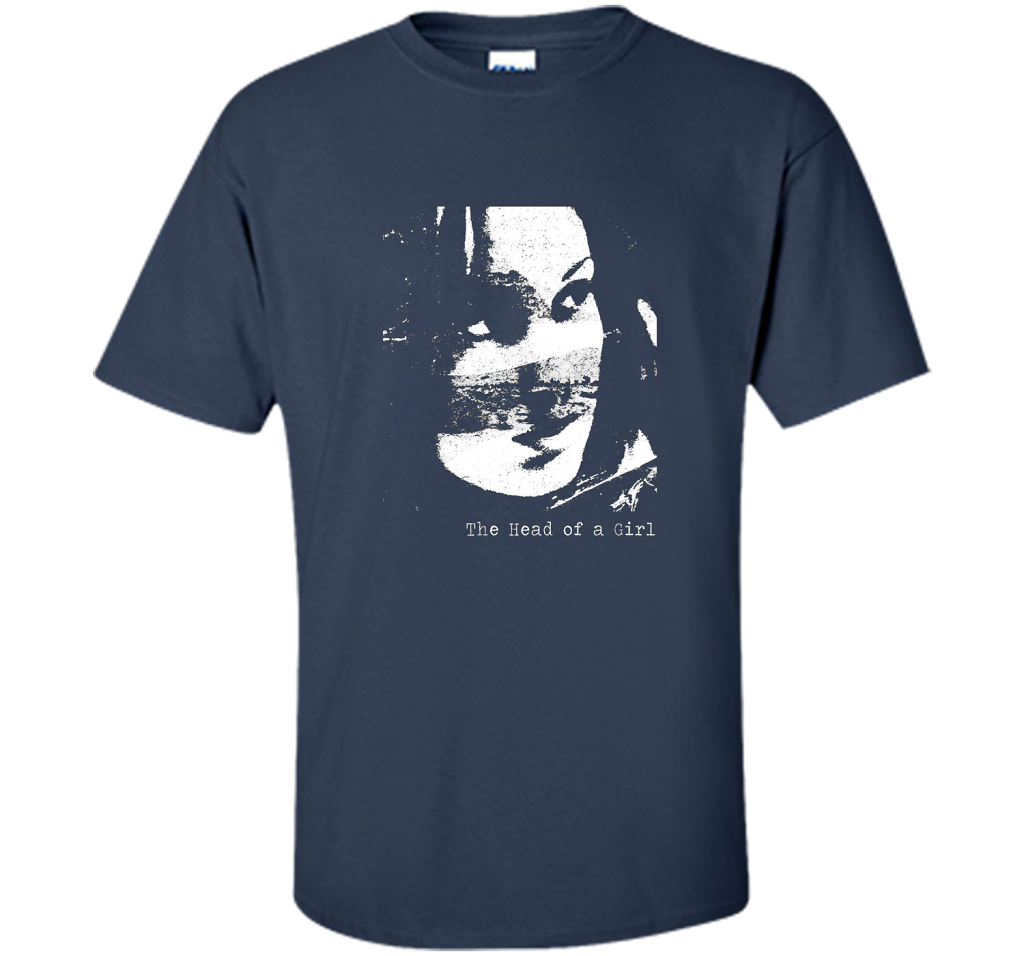 The Head of a Girl (official) Band Summer T shirt Casual Top t-shirt Navy