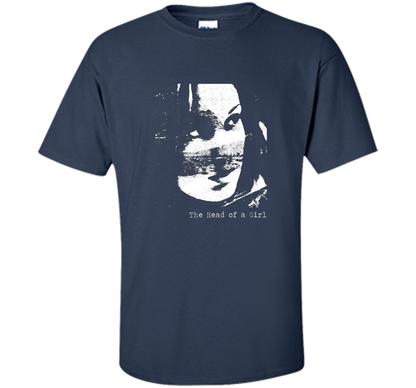 The Head of a Girl (official) Band Summer T shirt Casual Top t-shirt Navy