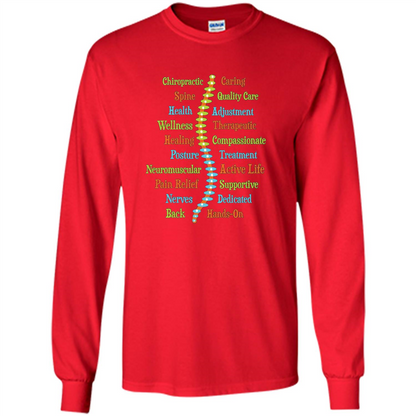 National Chiropractic Health Month Chiropracter T Shirt Red