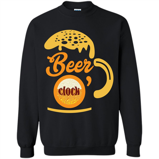 Beer T-shirt Beer O’clock Black
