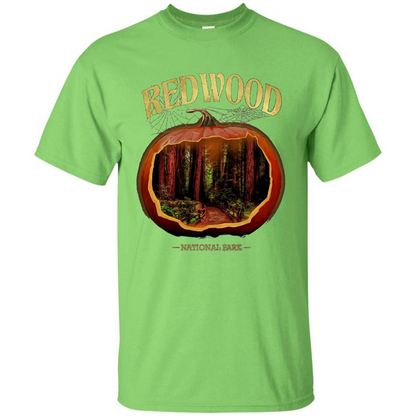 Redwood National Park T-Shirt Halloween Pumpkin