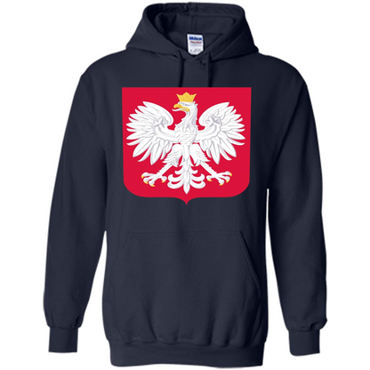Polish Eagle T-shirt Polska Poland T-shirt Navy