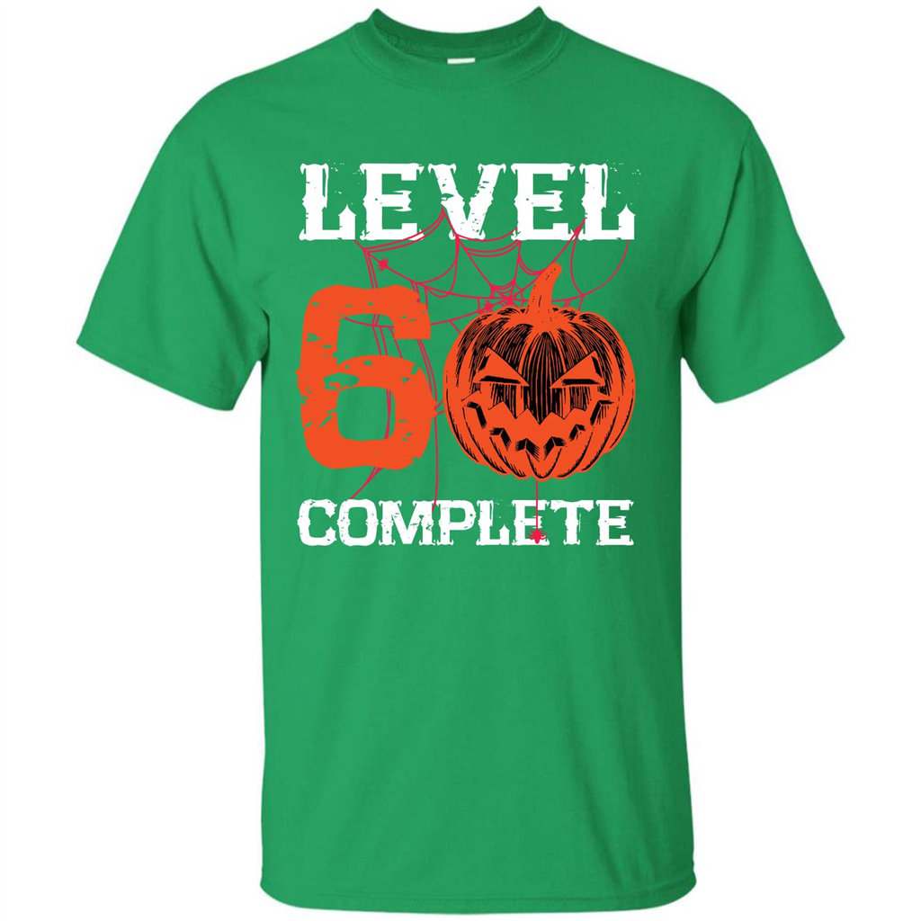 Halloween T-shirt Level 60 Complete Irish Green