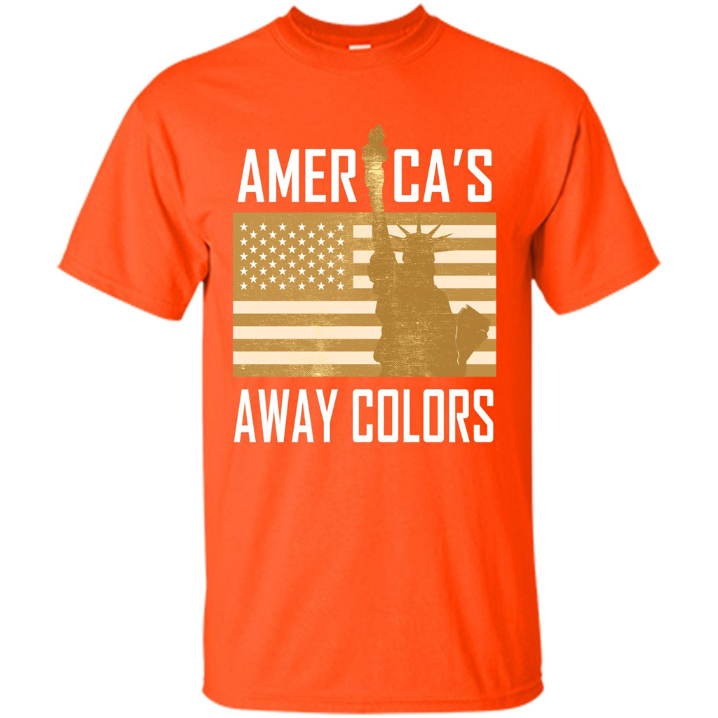 America's Away Colors T-shirt Orange