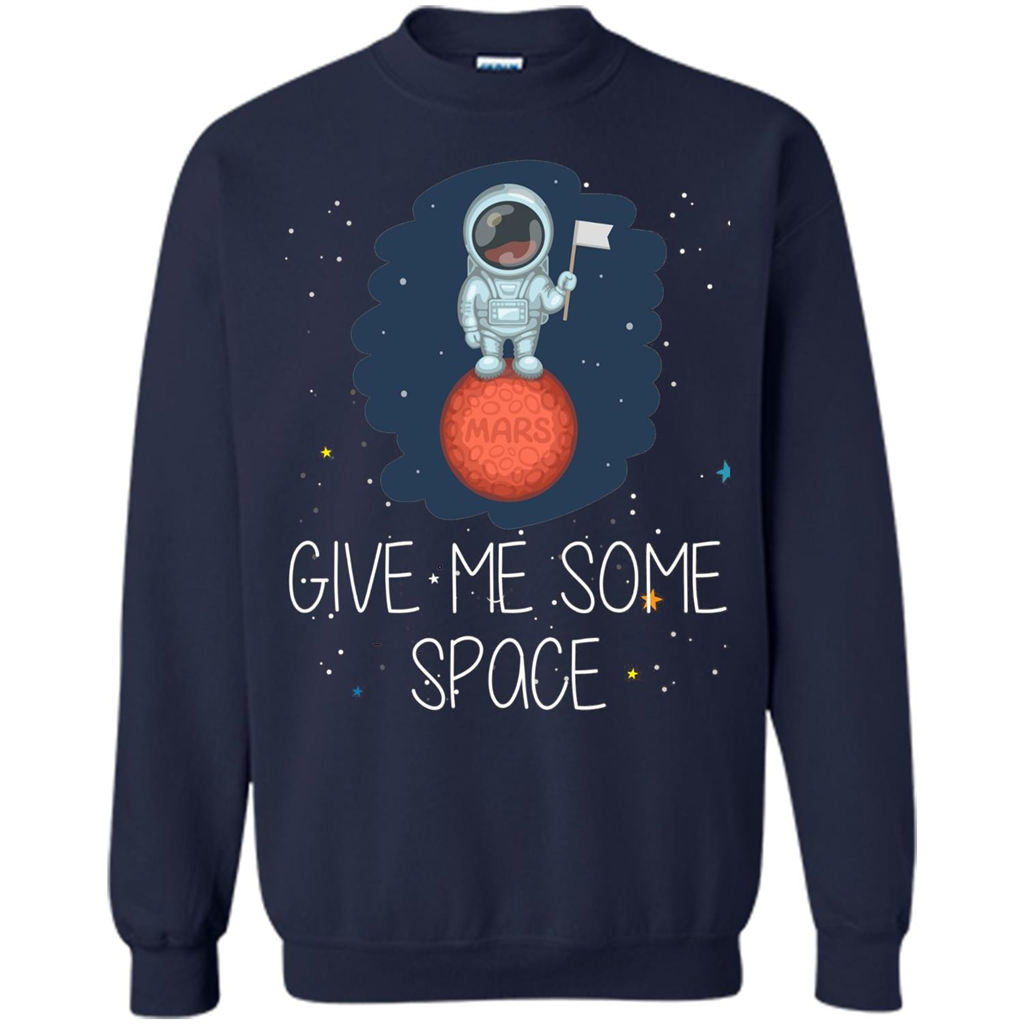 Give Me Some Space Funny Astronaut' Planet T-Shirt Navy