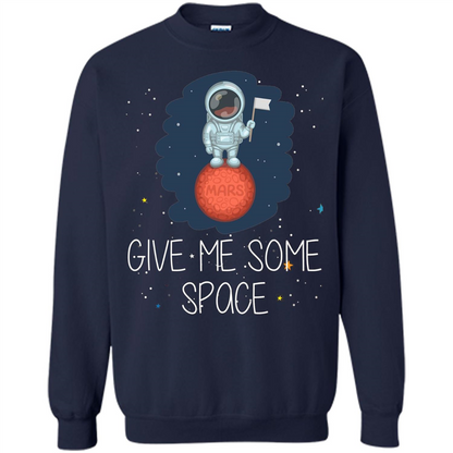 Give Me Some Space Funny Astronaut' Planet T-Shirt Navy