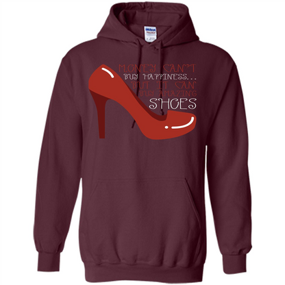 Shoes T-shirt Money Can't Buy Happiness T-shirt