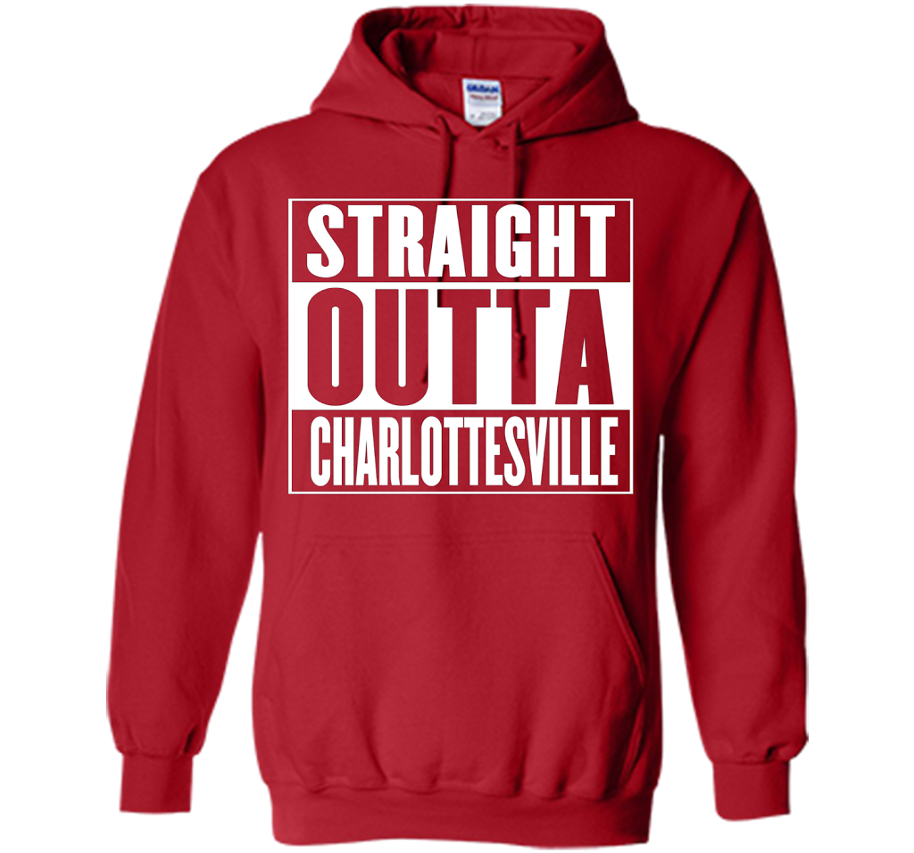 Straight Outta Charlottesville Shirt t-shirt Red