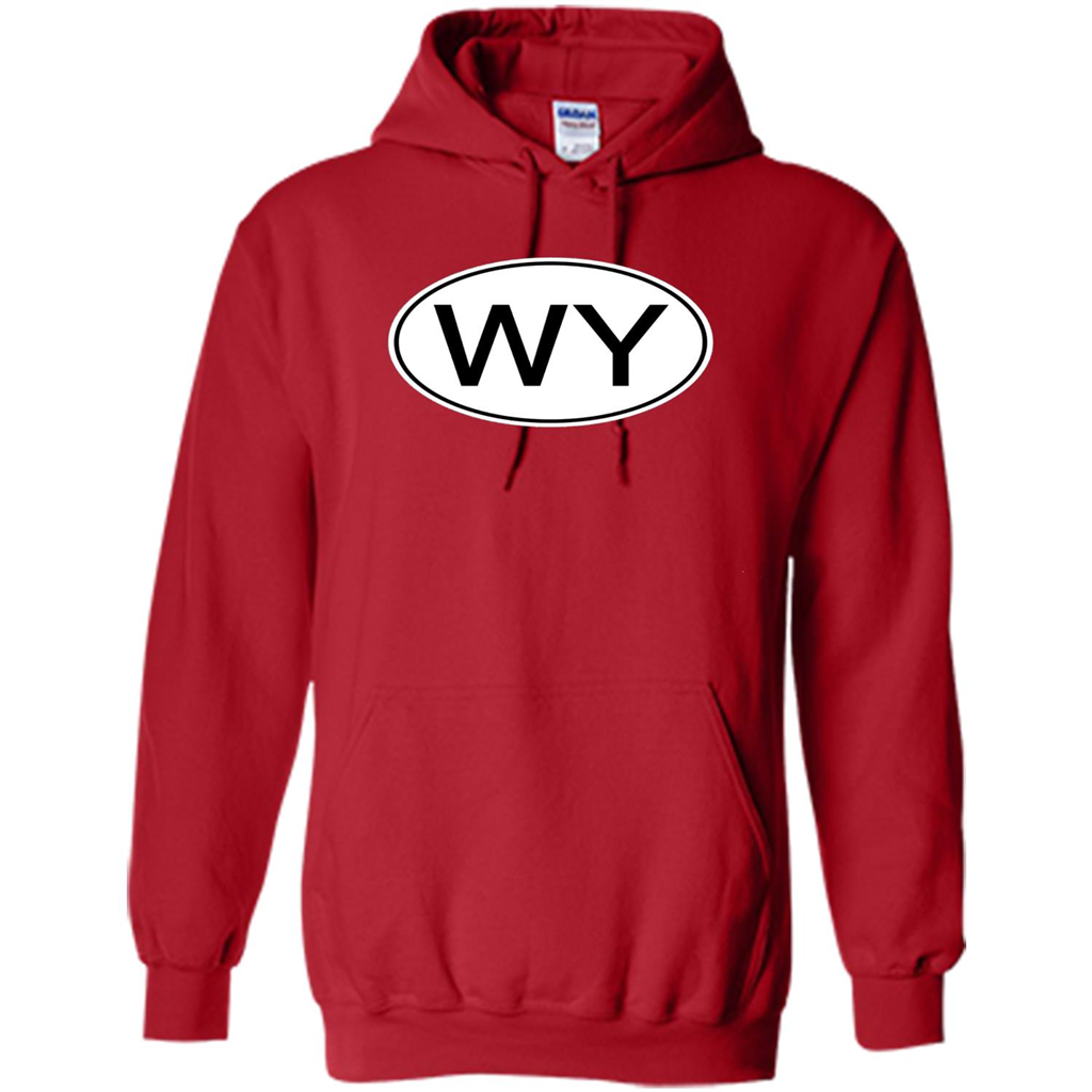 WY Wyoming Abbreviation T-shirt