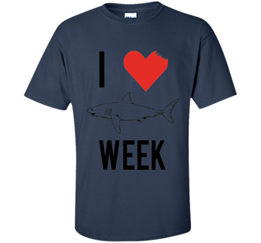 I Love Shark Shirt shirt Navy