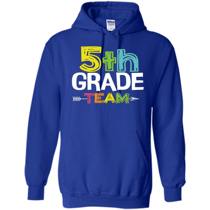 Back To School T-shirt Team Fifth Grade Teacher Royal