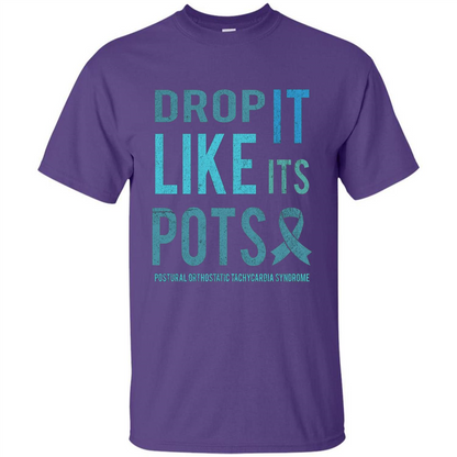 Drop It Like Its POTS T-shirt Purple