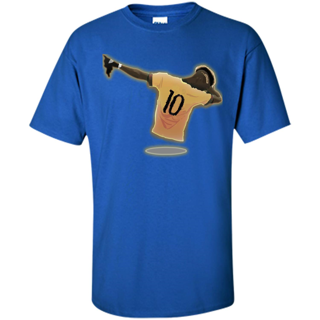Dabbing Soccer T-shirt Royal