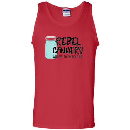 Rebal Canners Welcome To The Dark Side T-shirt Red