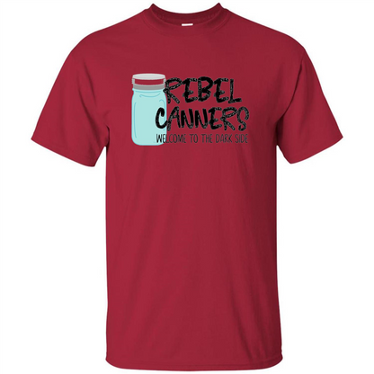 Rebal Canners Welcome To The Dark Side T-shirt Cardinal