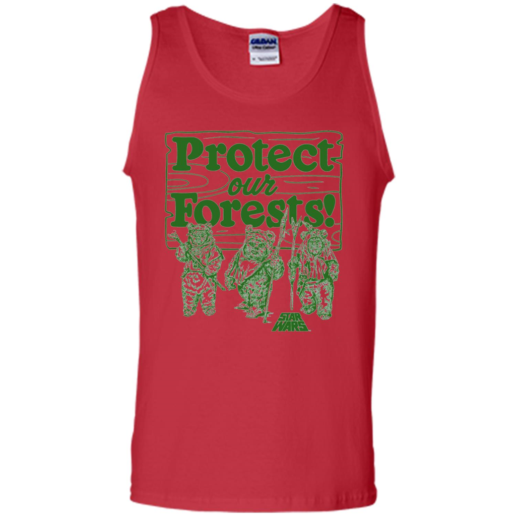 Movies T-shirt Protect Our Forests T-Shirt Red