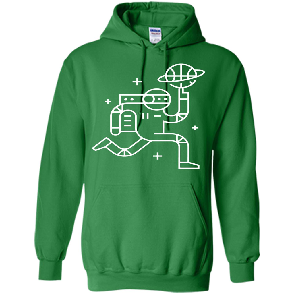 Space Ballin' T-Shirt Irish Green