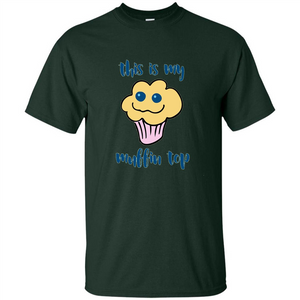 Baking T-shirt Funny This Is My Muffin Top T-Shirt