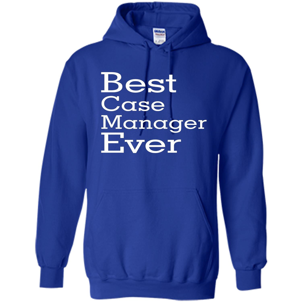 Best Case Manager Ever-Christmas Gift T-shirt Royal