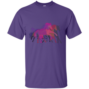 Beautiful Shadow Horses T-shirt