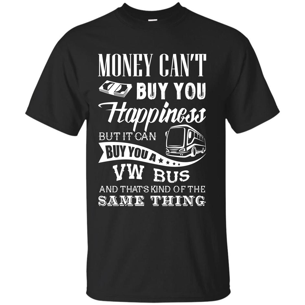 Driver T-shirt Money Can’t Buy You Happiness T-shirt Black