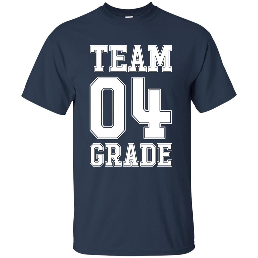 Team Fourth Grade T-shirt Team 4th Grade Back To School T-Shirt Navy