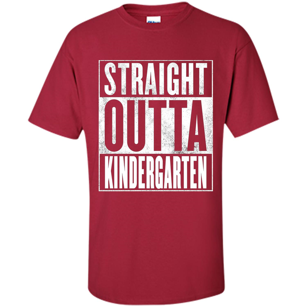 Straight Outta Kindergarten T-shirt Cardinal
