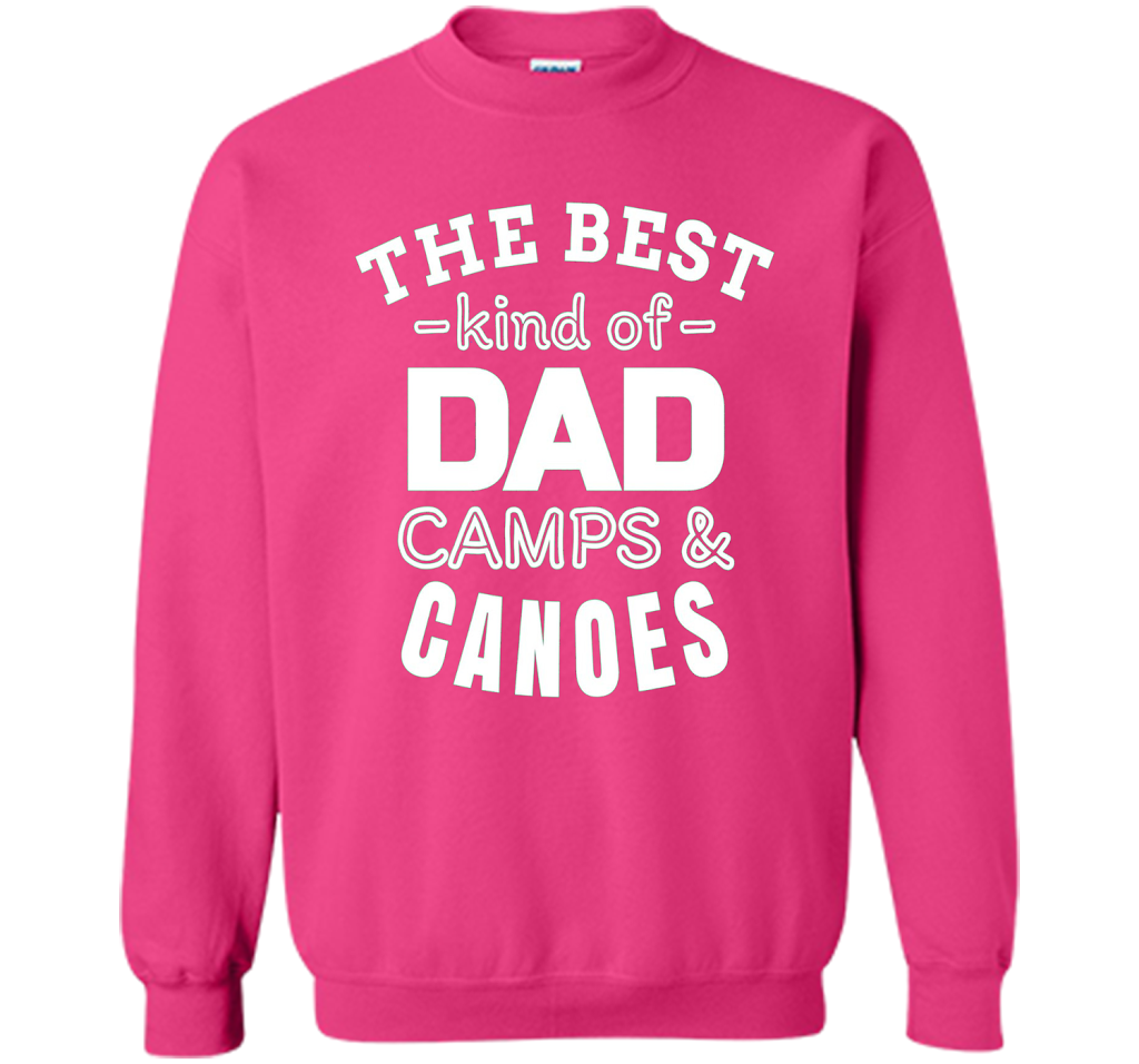 Men's Father's Day t shirt for Dad who camps and canoes t-shirt Heliconia