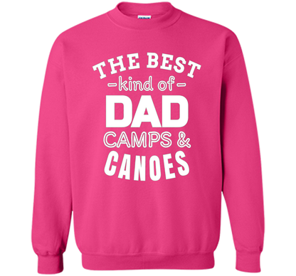 Men's Father's Day t shirt for Dad who camps and canoes t-shirt Heliconia