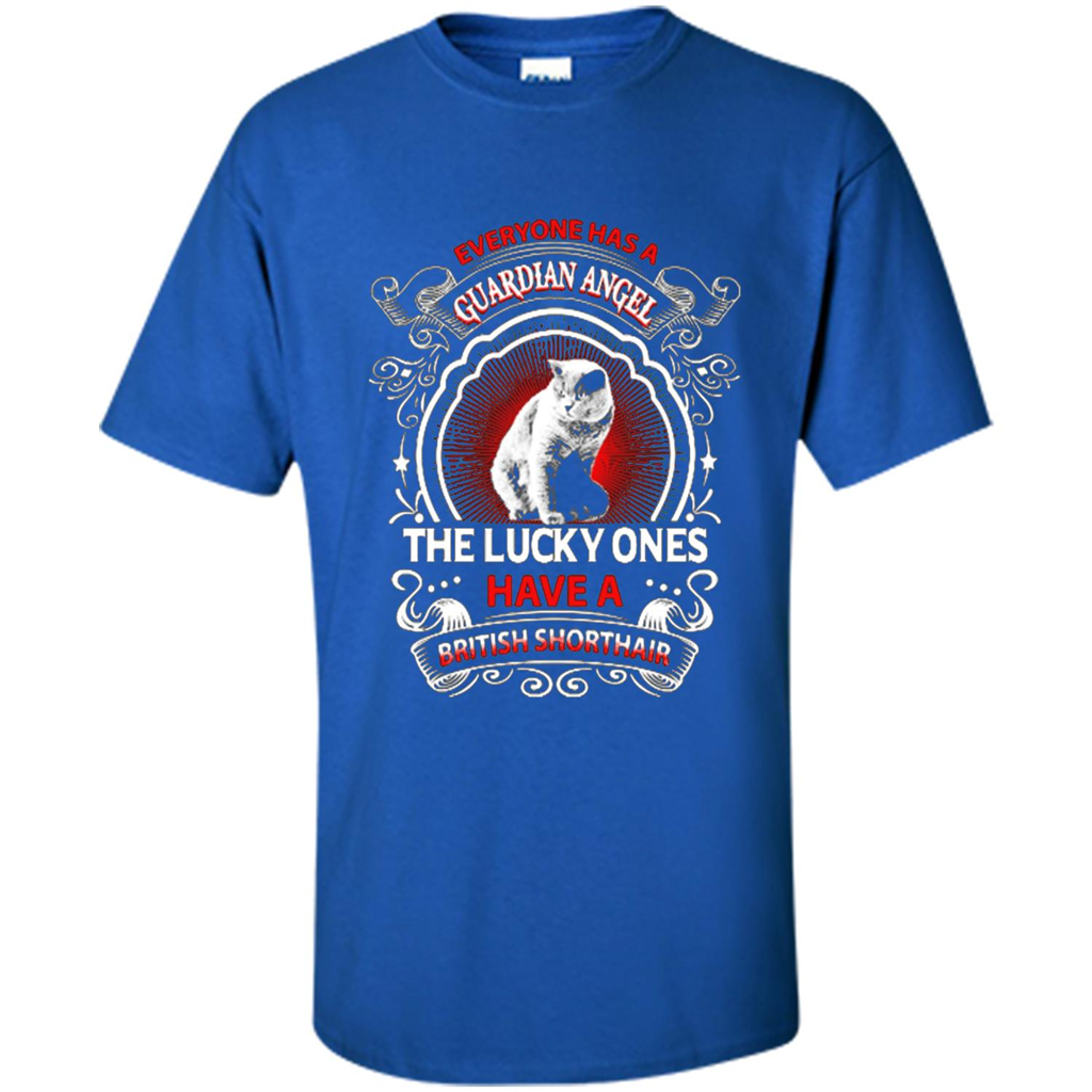 British Shorthair T-shirt The Lucky Ones Royal