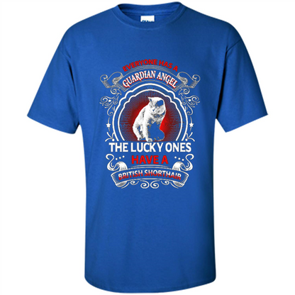 British Shorthair T-shirt The Lucky Ones Royal