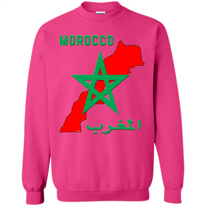 Morocco Moroccan T-shirt Heliconia