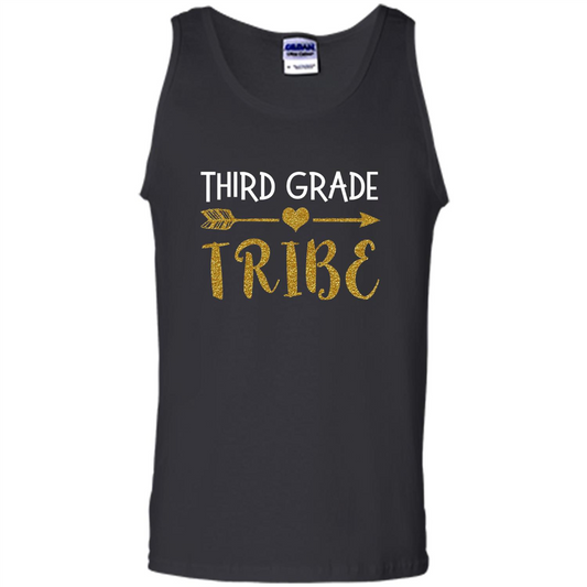 Third Grade Tribe T-shirt School Day T-shirt Black
