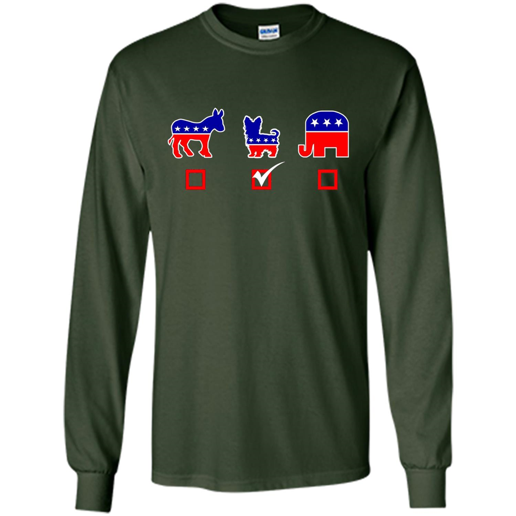 Yorkshire Terrier For President Shirt Yorkie T-shirt